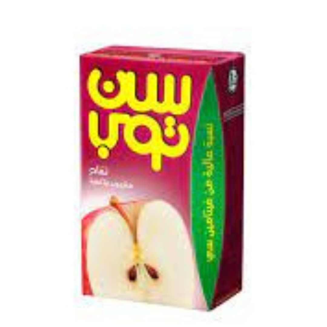 سن توب عصير  تفاح 250 مل *24
