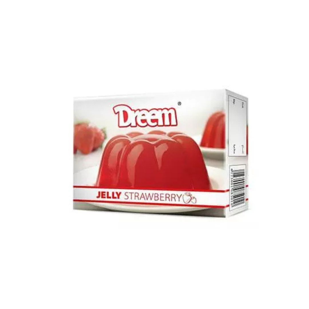 دريم جيلي فراوله 210جرام* 4قطعه *12بالته