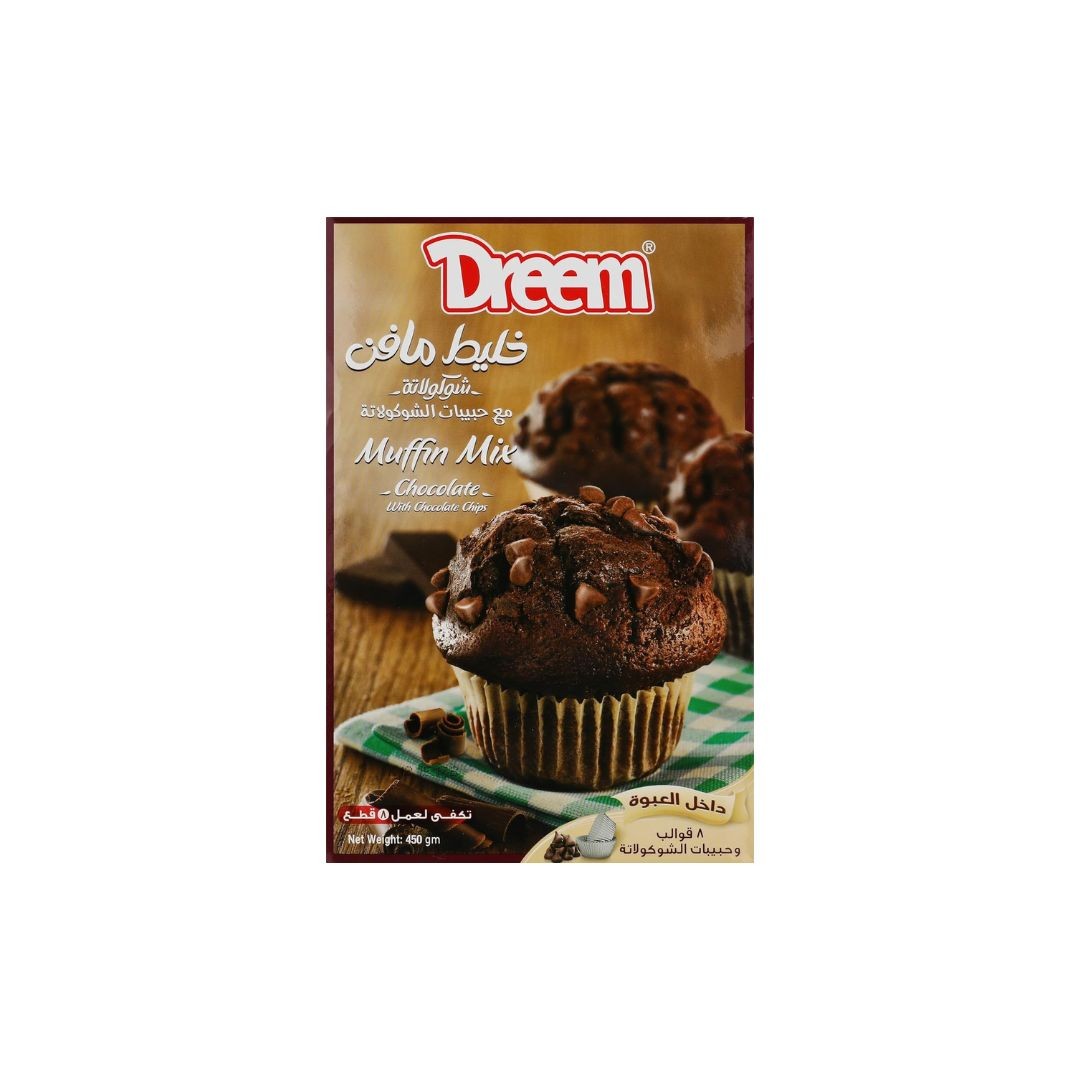 دريم خليط مافن شيكولاته 450 جرام *12